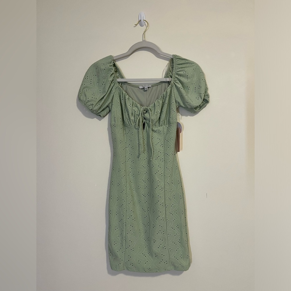 Blashe Green eyelet dress small